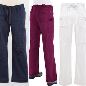 EUC! TALL Scrub Pants Bundle - Dickies Koi UA